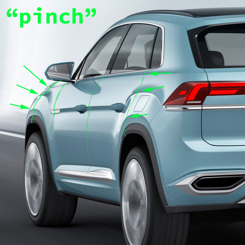 Volkswagen Cross Coupe GTE "pinch"